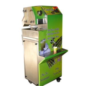 Sugar cane juice extractor with instant chiller